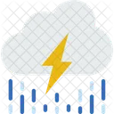 Bewölkt Regen  Symbol