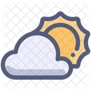 Sonne Wolke Wetter Icon