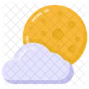 Bewölkte Nacht  Symbol