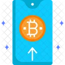 Mit Bitcoin bezahlen  Symbol