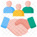 Beziehung Benutzer Team Symbol