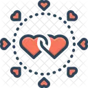 Beziehung Liebe Herz Symbol