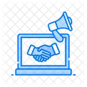 Beziehungsmarketing Werbung Reklame Symbol