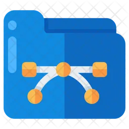 Bezier Folder  Icon