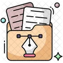 Bezier Folder  Icon