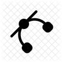 Bezier Nodo Trazo Icon
