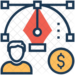 Bezier tool Icon