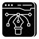 Bezier Tool  Icon