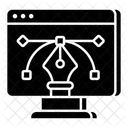Bezier Tool  Icon