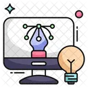 Bezier Tool  Icon