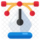 Bezier Tool  Icon