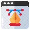 Bezier Tool  Icon
