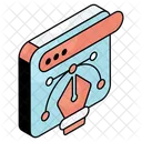 Bezier Tool  Icon