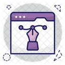 Bezier Tool  Icon