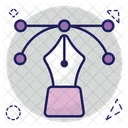 Bezier Tool  Icon