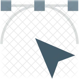 Bézier-Werkzeug  Symbol