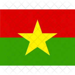 Bf burkina faso Flag Icon