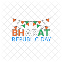 Bharat republic day  Icon