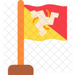 Bhutan Flag Icon