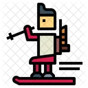 Biathlon Ski  Icon