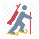 Biathlon Skiing Rifle Shooting Icon
