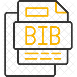 Bib file  Icon