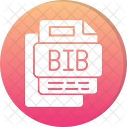 Bib file  Icon