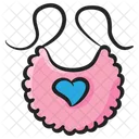 Bib Baby Bib Baby Apron Icon