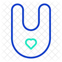 Ibib Bib Baby Bib Icon