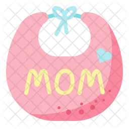 Bib Mom  Icon