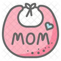 Bib Mom  Icon