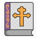 Bible Cross Christian Icon