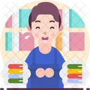 Bibliophobia Fear Of Books Icon