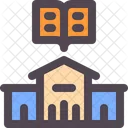 Biblioteca Ler Livro Ícone
