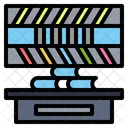 Biblioteca Livro Educacao Ícone