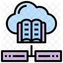 Biblioteca en la nube  Icono