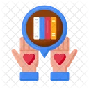 Voluntariado bibliotecario  Icono