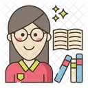 Bibliotecario Profissoes Profissional Icon