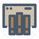 Bibliothek Bucher Website Icon