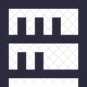 Étagère à livres  Icône