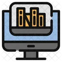 Bibliotheque En Ligne Bibliotheque Livre Numerique Icône