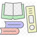 Bibliotheques Lineal Color Icon Icon