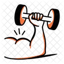 Gym Workout Exercise Icon
