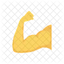 Bicep Arm Fitness Icon
