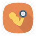 Biceps Weights Exercise Icon
