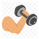 Arm Exercise Dumbbell Icon