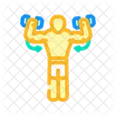 Jump Squats Fitness Icon