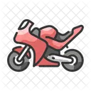 Bicicleta deportiva  Icono