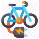 Bicicleta elétrica  Ícone