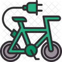 Bicicleta elétrica  Ícone